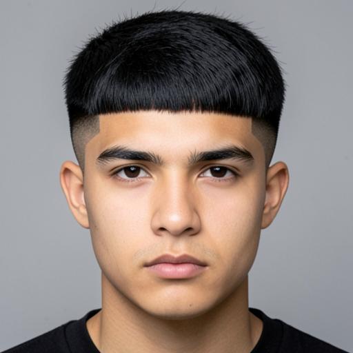 Edgar Cut haircut on a man